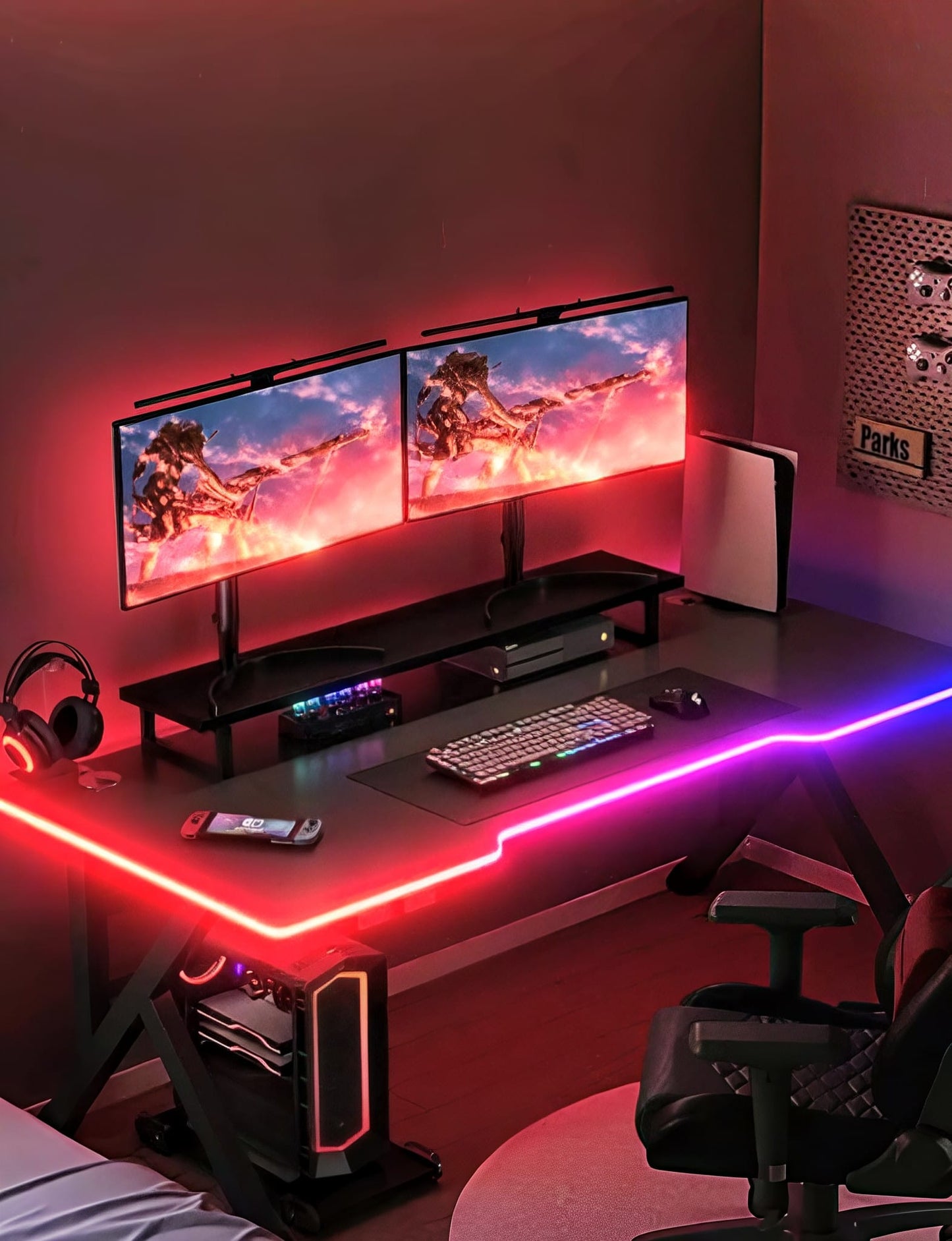 Bundle Setup Essentiel — Tapis + Bande LED
