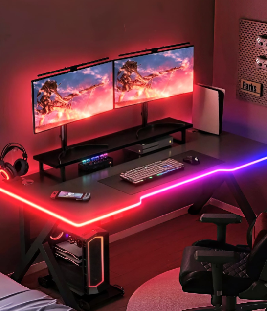 Bundle Setup Premium — Tapis + LED + Panneaux